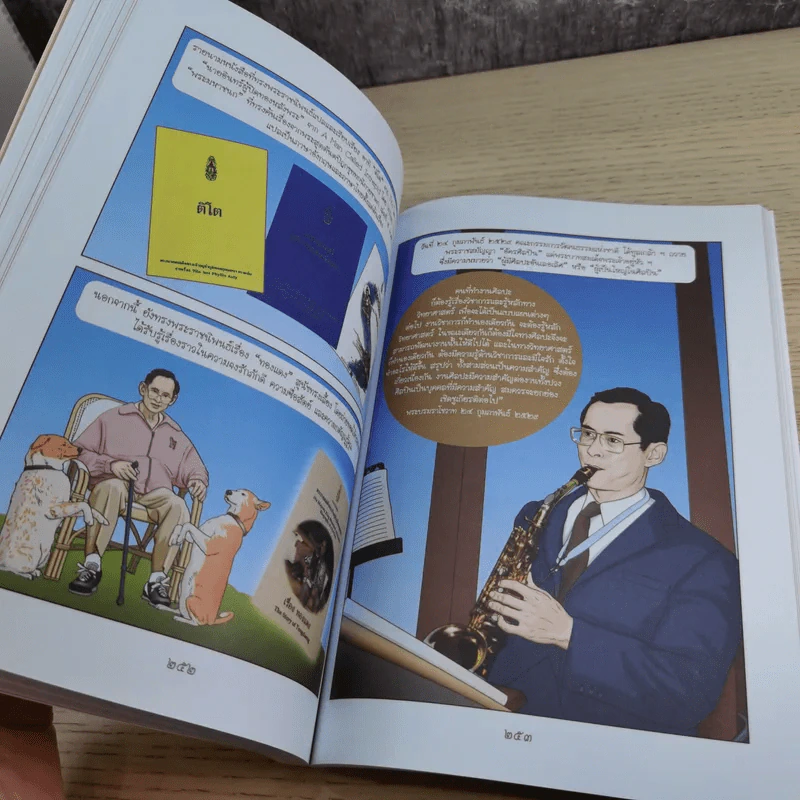 การ์ตูนชุด สดุดีมหาราชา เทิดไท้องค์ราชัน รัชกาลที่ 9 ฉบับเยาวชน รูปที่ 12