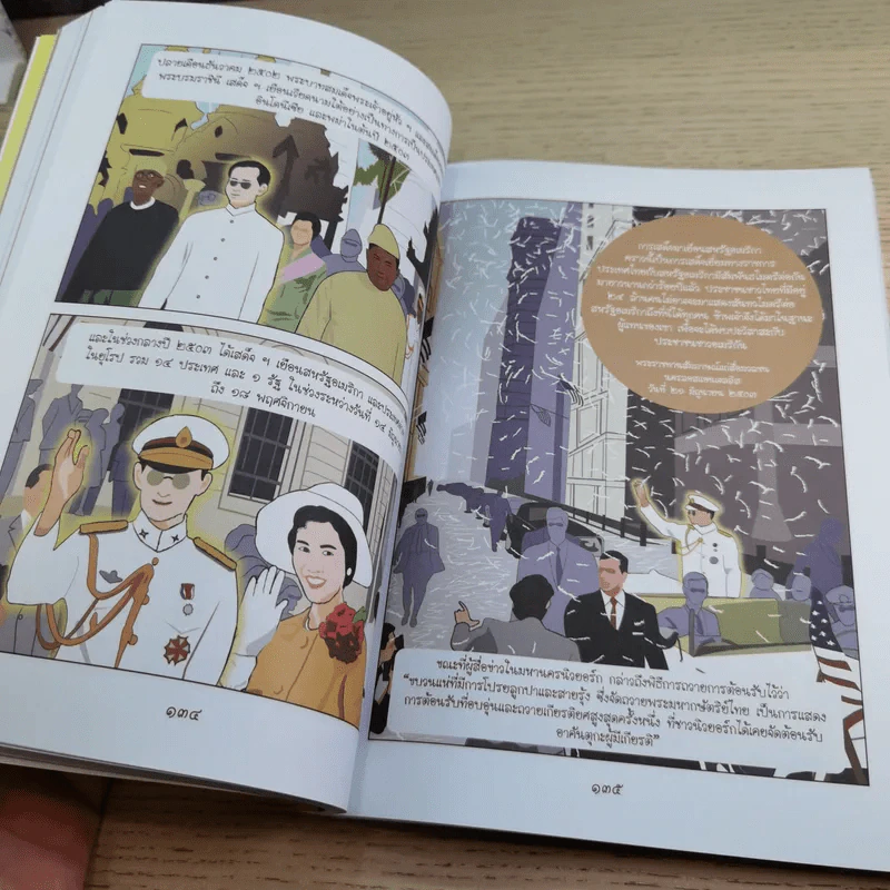 การ์ตูนชุด สดุดีมหาราชา เทิดไท้องค์ราชัน รัชกาลที่ 9 ฉบับเยาวชน รูปที่ 11