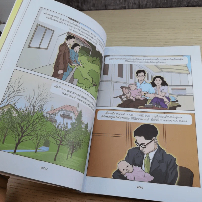 การ์ตูนชุด สดุดีมหาราชา เทิดไท้องค์ราชัน รัชกาลที่ 9 ฉบับเยาวชน รูปที่ 11