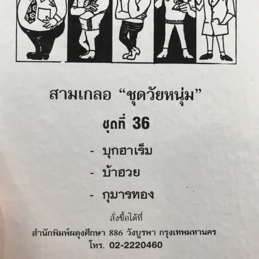 รวมเรื่องชุด สามเกลอ ป.อินทรปาลิต ชุดที่ 36 บุกฮาเร็ม, บ้าฮวย, กุมารทอง รูปที่ 12