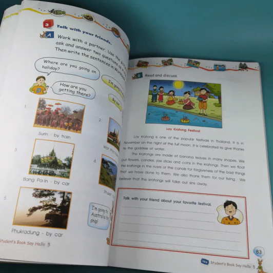 Student's Book New Say Hello 5 - Kusaya Saengdet รูปที่ 12