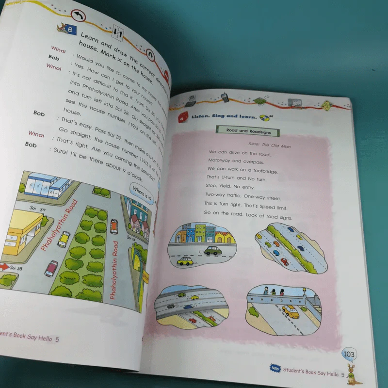 Student's Book New Say Hello 5 - Kusaya Saengdet รูปที่ 13