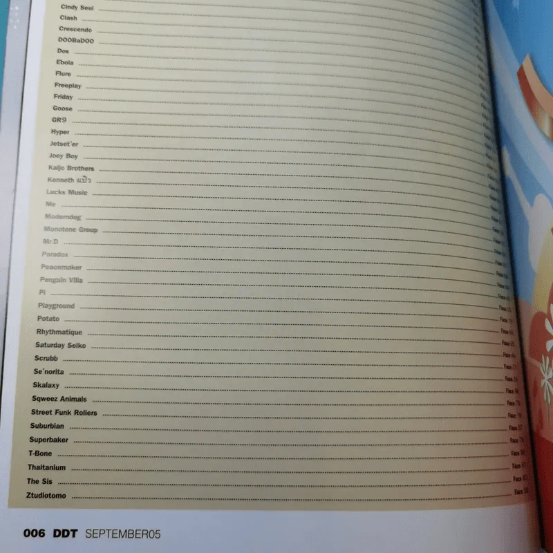 DDT September 2005 เบิร์ด ธงไชย รูปที่ 8