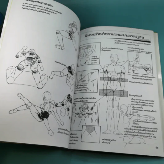 How to Draw Manga Volume 1 เทคนิคการวาดภาพการ์ตูน รูปที่ 13