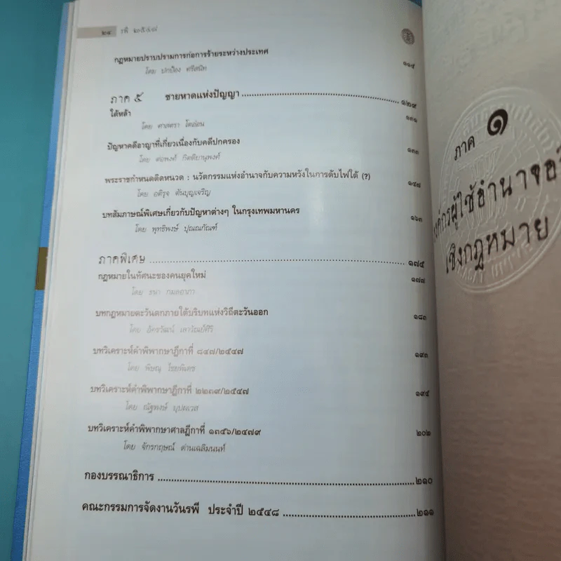 คณะนิติศาสตร์ มหาวิทยาลัยธรรมศาสตร์ รพี 2548 รูปที่ 12