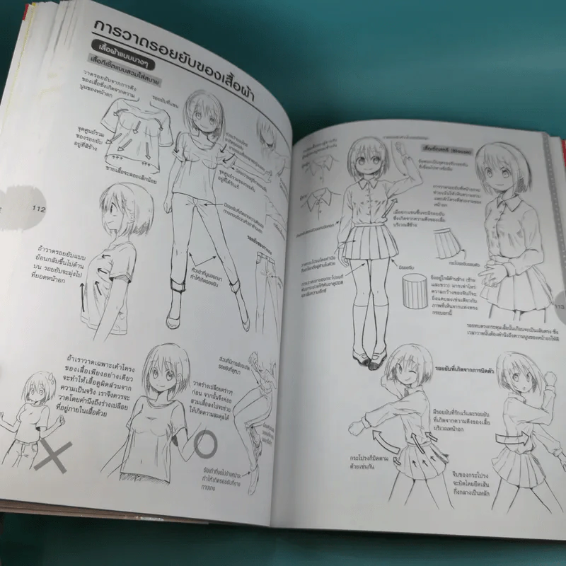 วาดโมเอะคาแรคเตอร์แบบมืออาชีพ ฉบับวาดใบหน้าและร่างกาย รูปที่ 14