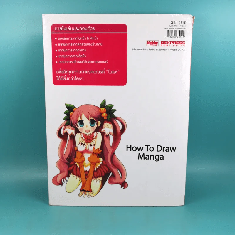 วาดโมเอะคาแรคเตอร์แบบมืออาชีพ ฉบับวาดใบหน้าและร่างกาย รูปที่ 2