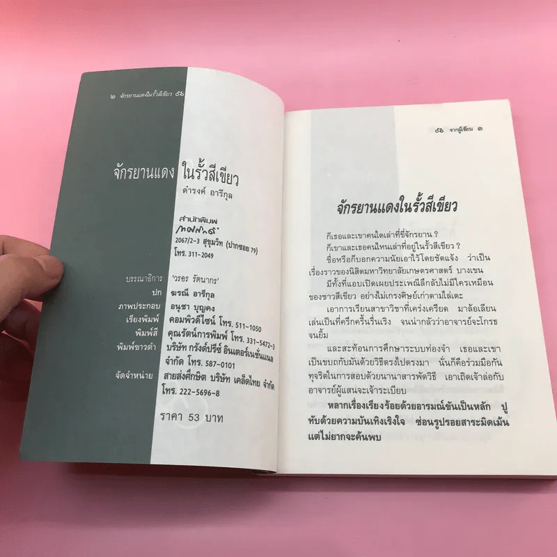 จักรยานแดงในรั้วสีเขียว - ดำรงค์ อารีกุล รูปที่ 7