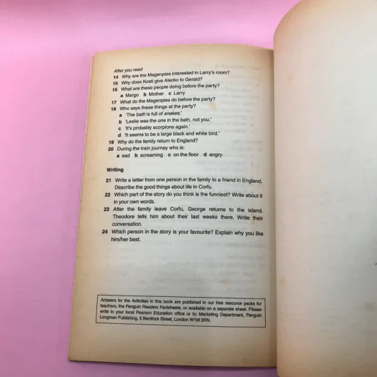 My Family and Other Animals - Gerald Durrell รูปที่ 10