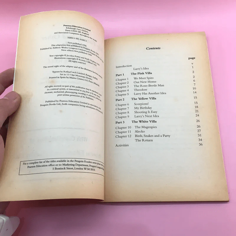 My Family and Other Animals - Gerald Durrell รูปที่ 7