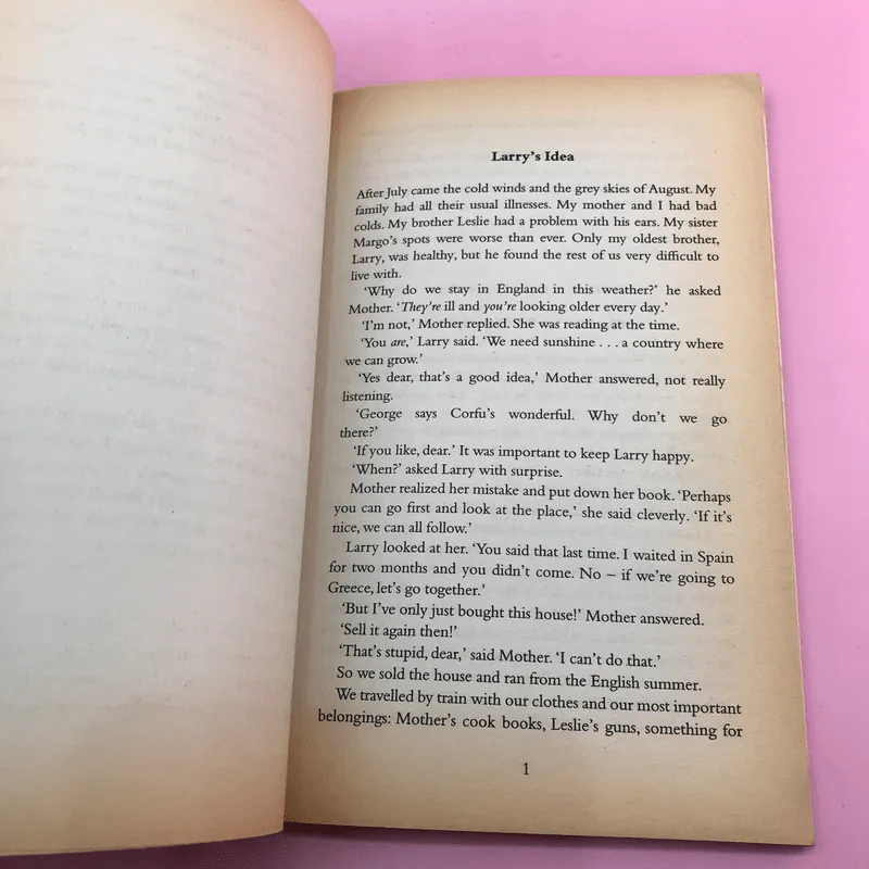 My Family and Other Animals - Gerald Durrell รูปที่ 9