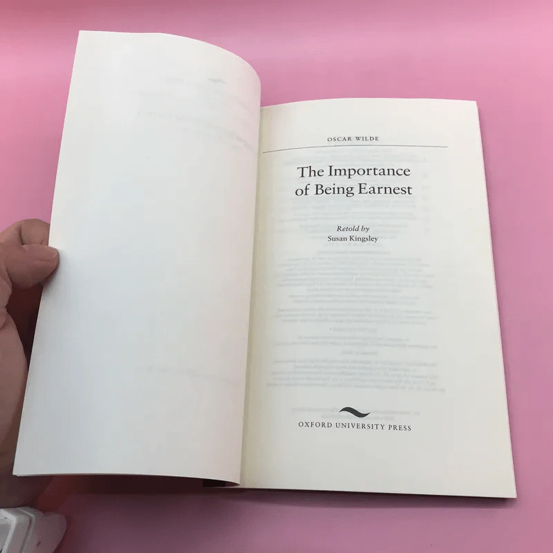The Importance of Being Earnest - Oscar Wilde รูปที่ 8