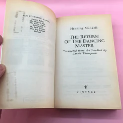 The Return of the Dancing Master - Henning Mankell รูปที่ 7