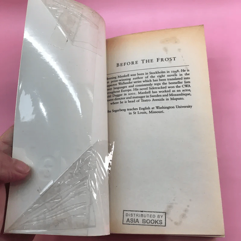 Before the Frost - Henning Mankell รูปที่ 6