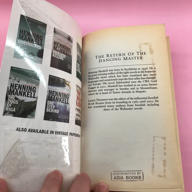 The Return of the Dancing Master - Henning Mankell รูปที่ 6