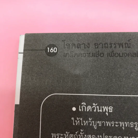 โชคลางอาถรรพณ์ เคล็ดความเชื่อเพื่อมงคลชีวิต - สิริชนม์ ศุภพร รูปที่ 13