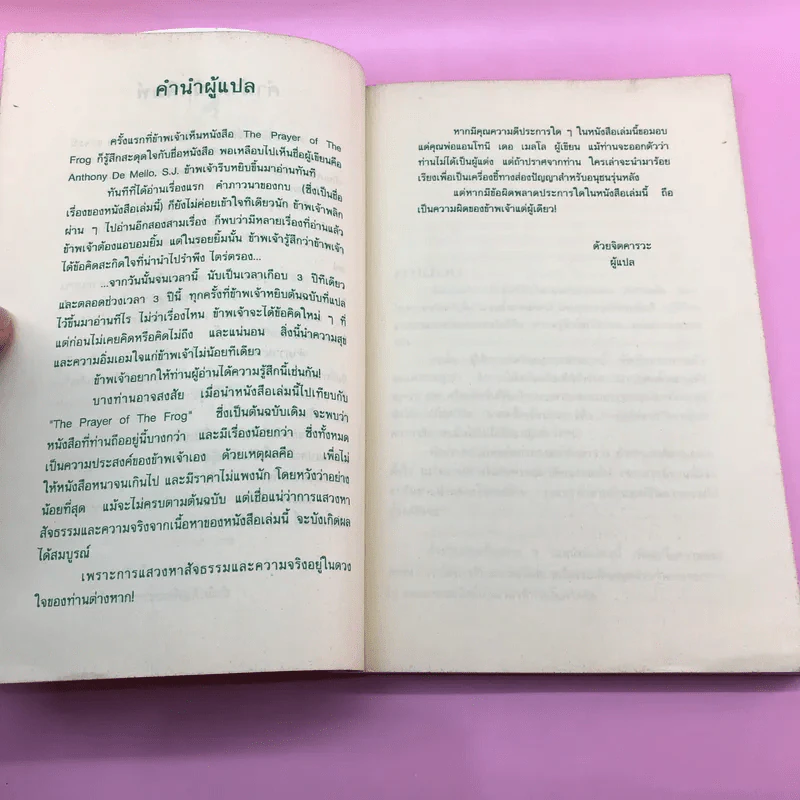 คำภาวนาของกบ - Anthony De Mello รูปที่ 11