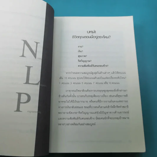 NLP ภาษา สมอง มหัศจรรย์ เทคโนโลยีสร้างความสำเร็จชั่วข้ามคืน - ดร.วิศิษฐ์ ศรีพิบูลย์ รูปที่ 12