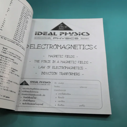 Idea Physic กวดวิชาไอเดีย ฟิสิกส์ 4 เล่ม รูปที่ 23