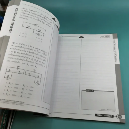 Idea Physic กวดวิชาไอเดีย ฟิสิกส์ 4 เล่ม รูปที่ 19