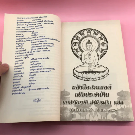 หนังสือสวดมนต์ประจำบ้าน บททำวัตรเช้า-ทำวัตรเย็น แปล รูปที่ 10