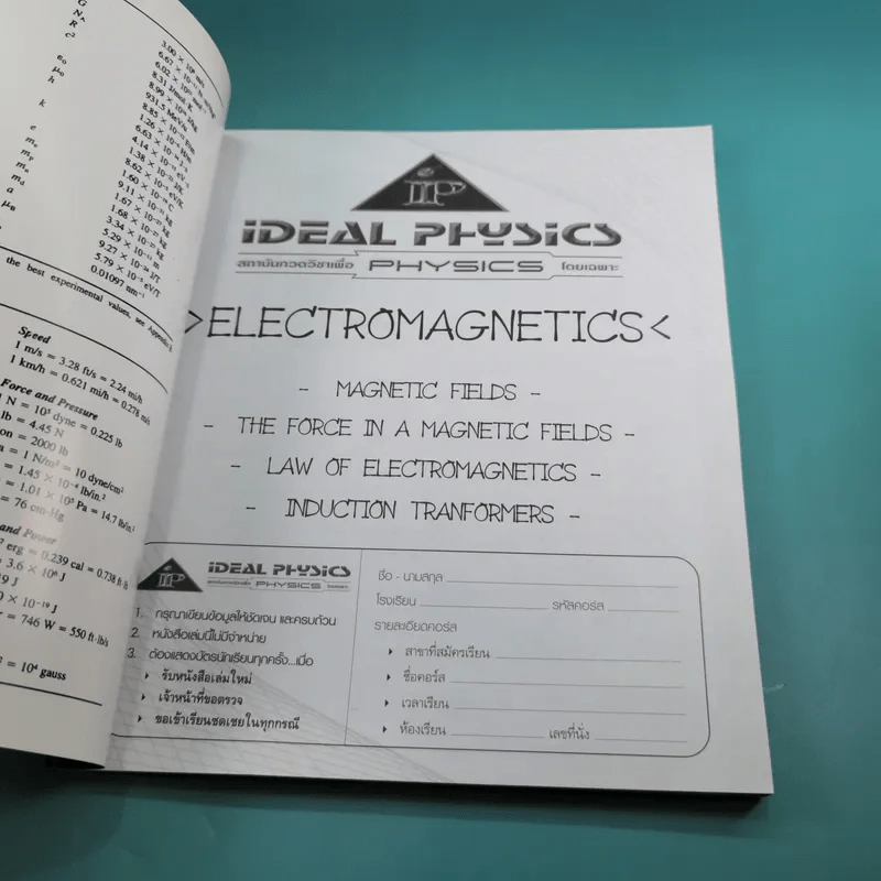 Idea Physic กวดวิชาไอเดีย ฟิสิกส์ 4 เล่ม รูปที่ 23