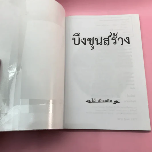 วรรณกรรม ไม้เมืองเดิม 7 เล่ม ได้แก่ บางระจัน, หมื่นซ่อง, บึงขุนสร้าง, นางถ้ำ, เสือทุ่ง, สาวชะโงก, สินในน้ำ รูปที่ 41