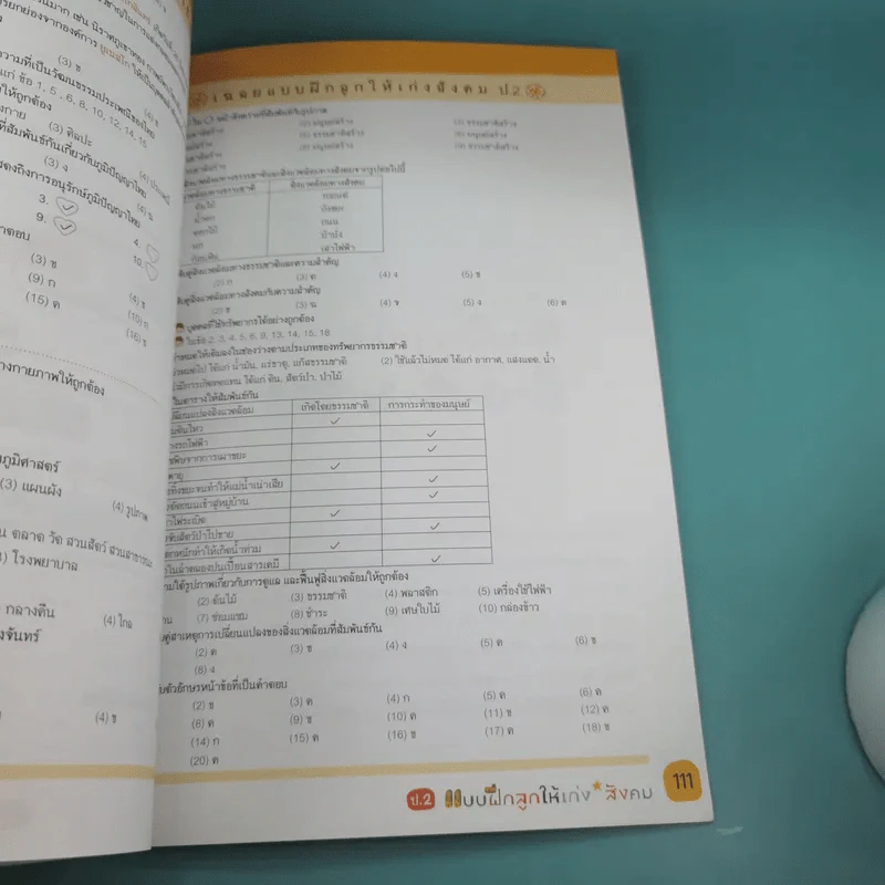แบบฝึกลูกให้เก่ง สังคม ป.2 - อ.ปิยวดี ฆายะนานนท์ รูปที่ 12