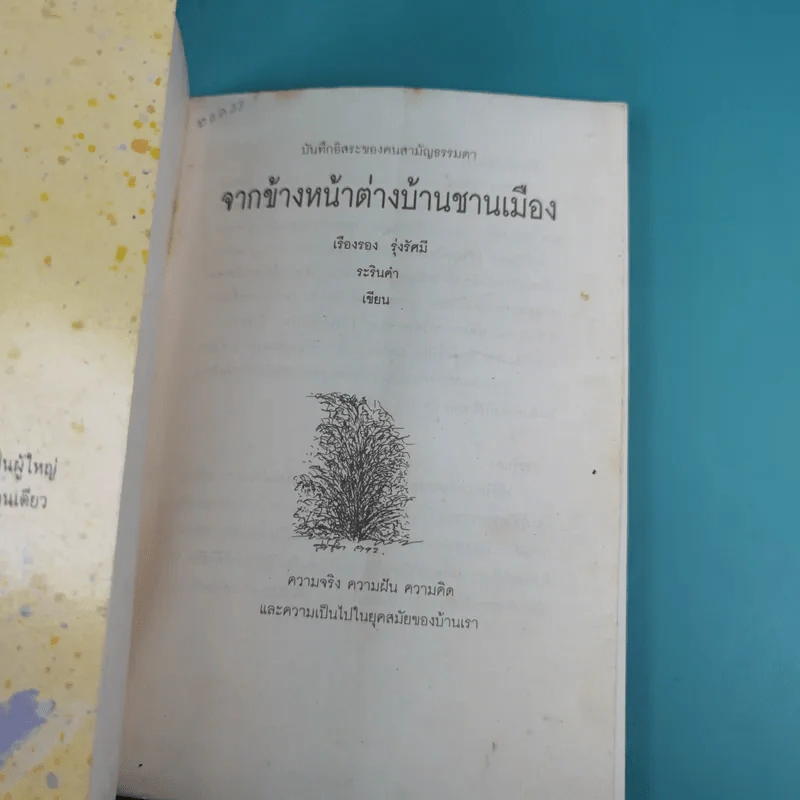 จากข้างหน้าต่างบ้านชานเมือง - เรืองรอง รุ่งรัศมี, ระรินคำ รูปที่ 7