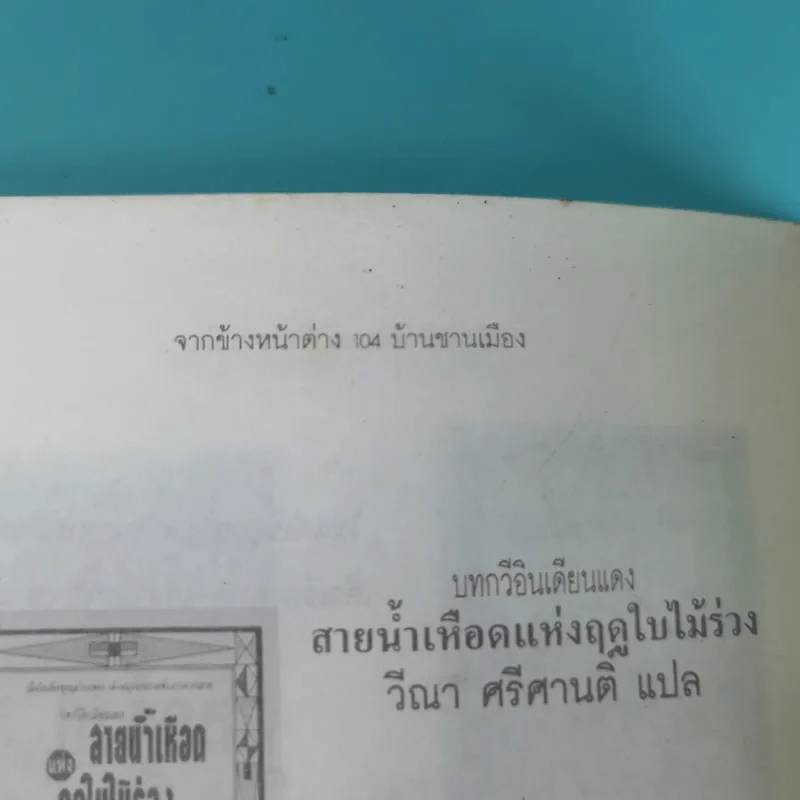 จากข้างหน้าต่างบ้านชานเมือง - เรืองรอง รุ่งรัศมี, ระรินคำ รูปที่ 14