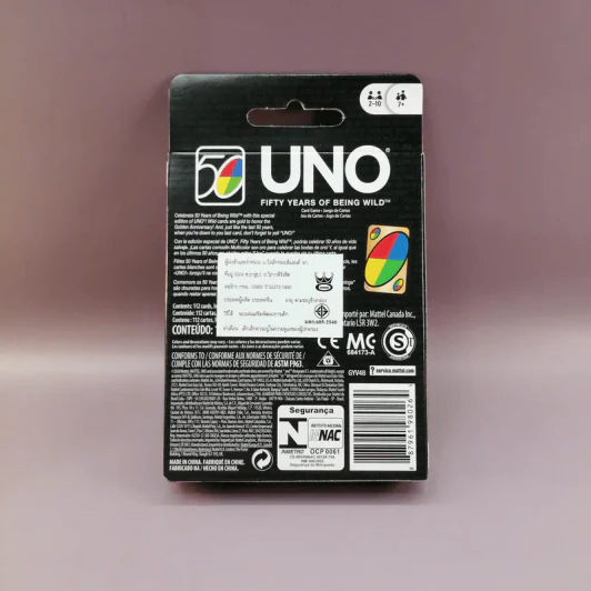 Uno (50th Anniversary) Board Game รูปที่ 4