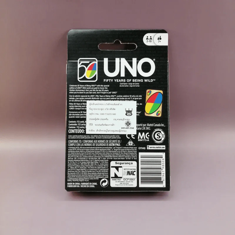 Uno (50th Anniversary) Board Game รูปที่ 4