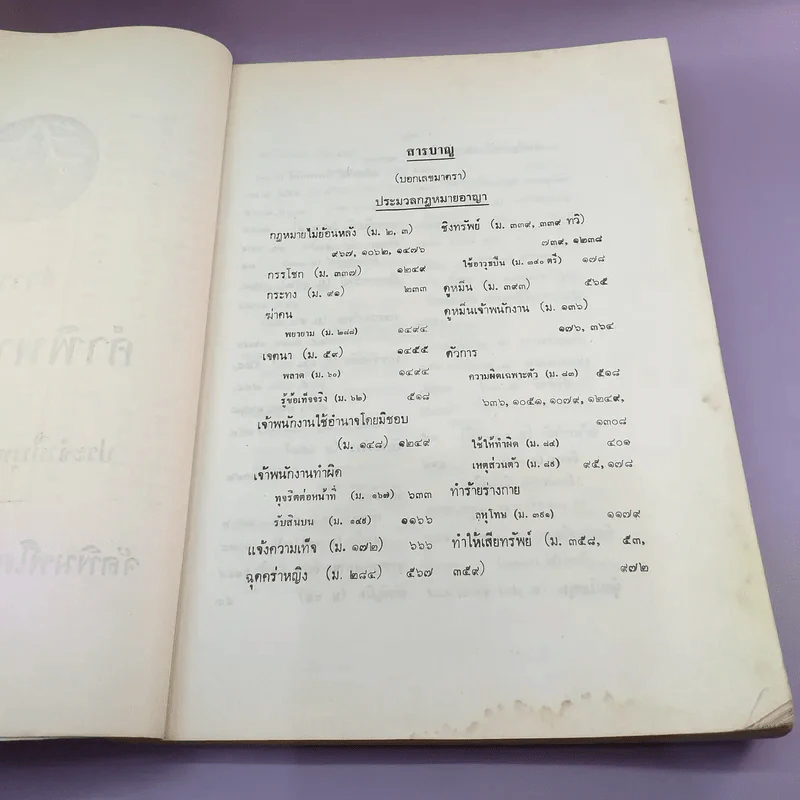 สารบาญ คำพิพากษาฎีกา ประจำปีพุทธศักราช 2519 - เนติบัณฑิตยสภา รูปที่ 13