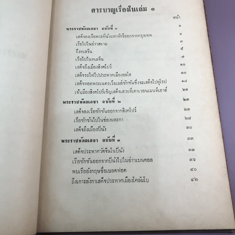 พระราชนิพนธ์เรื่อง ไกลบ้าน เล่ม 1,3,11 ฉบับพิมพ์แจกเป็นบรรณาการ หายาก รูปที่ 19