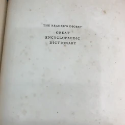The Reader's Digest Great Encyclopaedic Dictionary ขายรวม 3 เล่ม รูปที่ 26