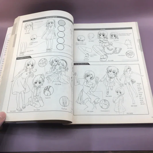 Drawing Comic เล่ม 1,4,6 หนังสือฝึกวาดการ์ตูน รูปที่ 13