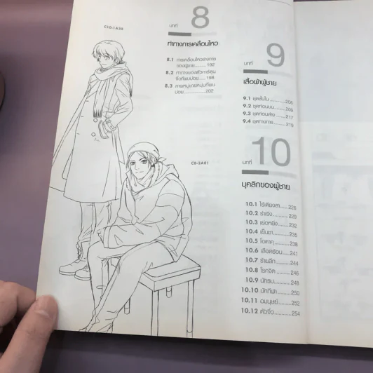 Drawing Comic เล่ม 1,4,6 หนังสือฝึกวาดการ์ตูน รูปที่ 12