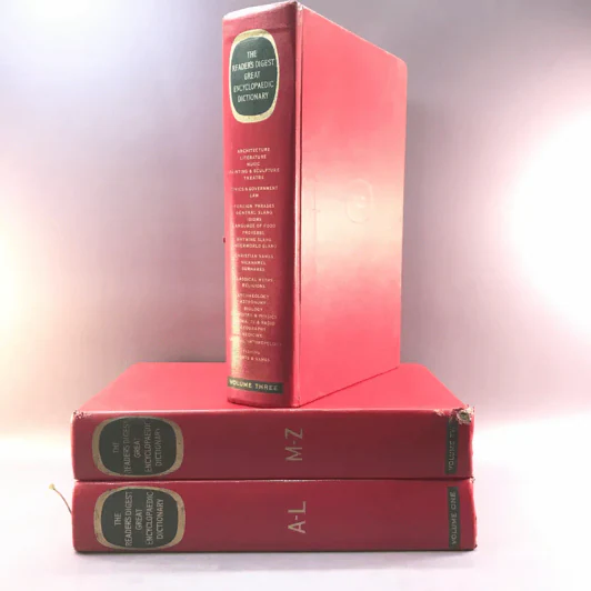 The Reader's Digest Great Encyclopaedic Dictionary ขายรวม 3 เล่ม รูปที่ 2