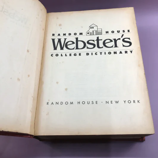 Random House Webster's College Dictionary รูปที่ 10