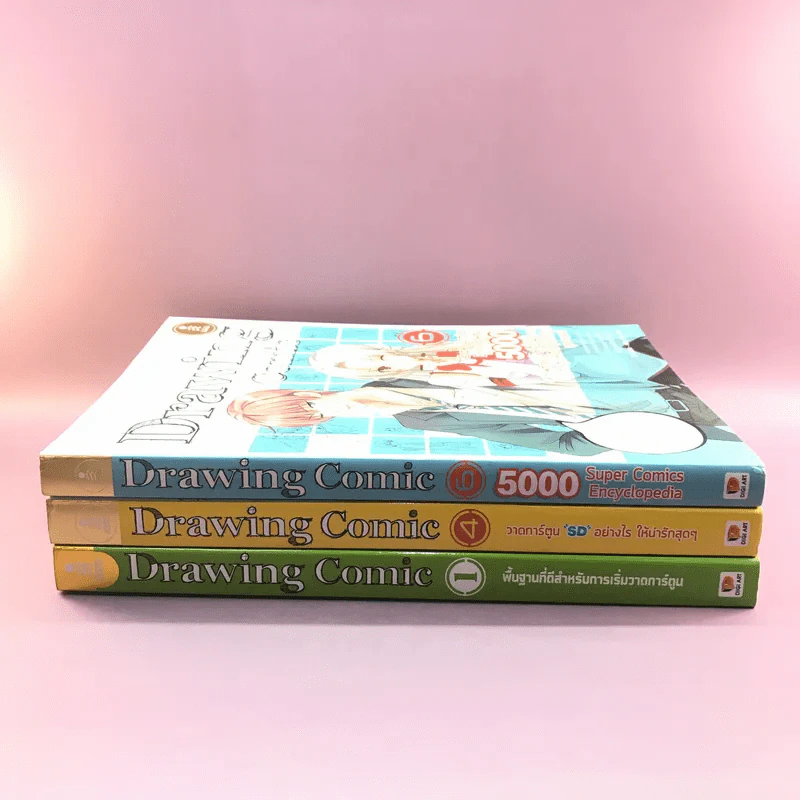 Drawing Comic เล่ม 1,4,6 หนังสือฝึกวาดการ์ตูน รูปที่ 2