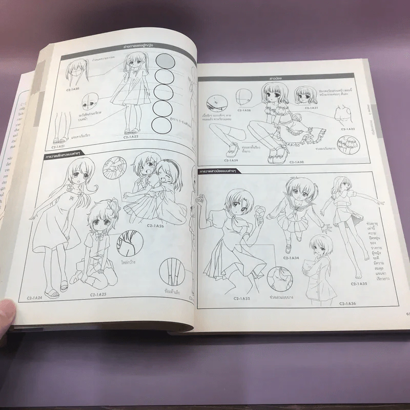 Drawing Comic เล่ม 1,4,6 หนังสือฝึกวาดการ์ตูน รูปที่ 13