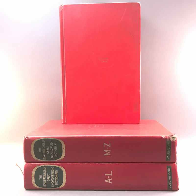 The Reader's Digest Great Encyclopaedic Dictionary ขายรวม 3 เล่ม รูปที่ 1