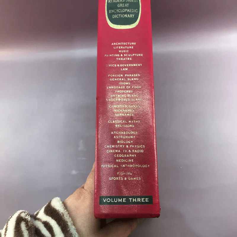 The Reader's Digest Great Encyclopaedic Dictionary ขายรวม 3 เล่ม รูปที่ 44