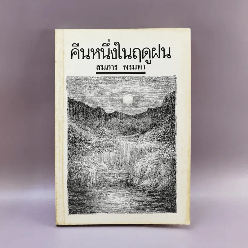 คืนหนึ่งในฤดูฝน - สมภาร พรมทา รูปที่ 1