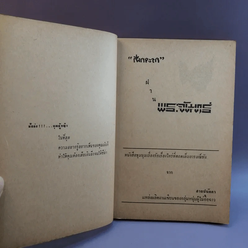 ฝานพระจันทร์ หนังสือชุมนุมเรื่องรักใคร่ที่ตอดเล็มอารมณ์ขัน รูปที่ 8