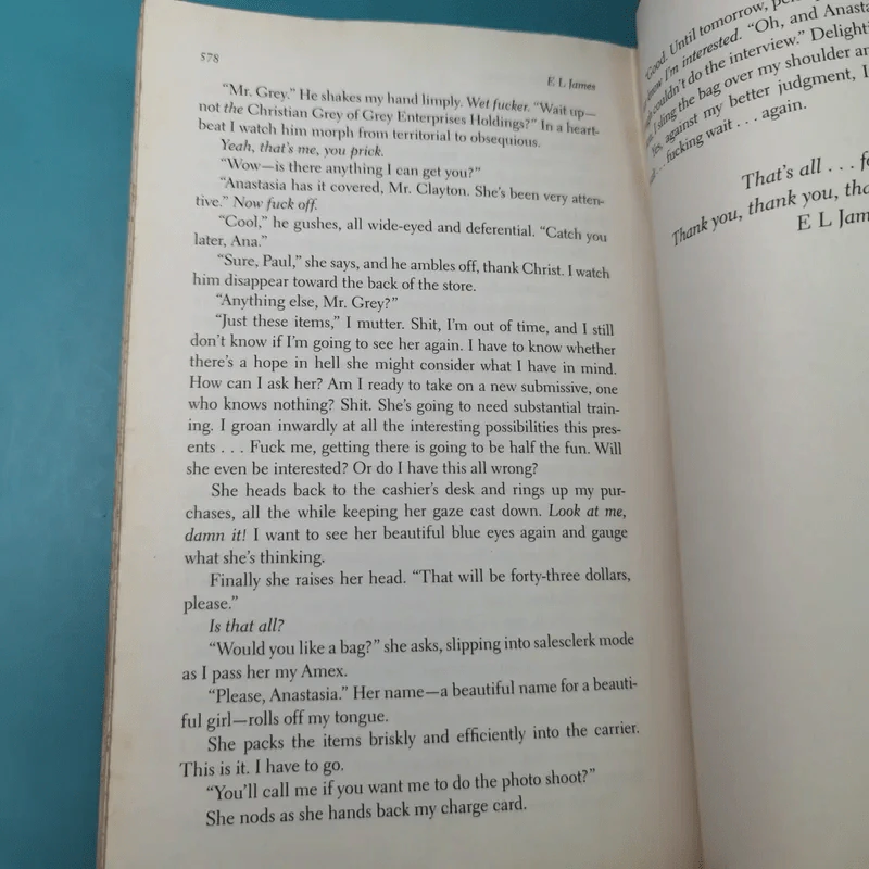 Fifty Shades of Grey Vol.1-3  - E L James รูปที่ 22