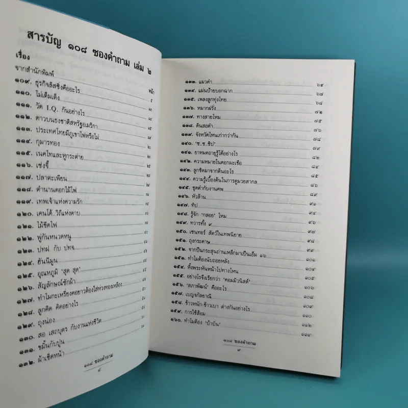108 ซองคำถาม เล่ม 1-9 เกร็ดความรู้สารพัน โดยทีมงานนิตยสาร สารคดี รูปที่ 17