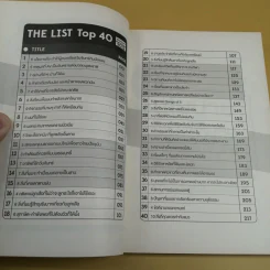 The List Top 40 ด้วยการจัดอันดับ รูปที่ 8