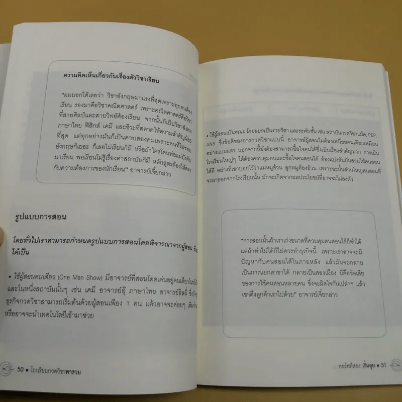 โรงเรียนกวดวิชาพารวย Tutorial School: How to รูปที่ 12