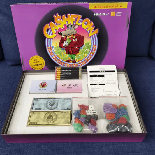 (Used บอร์ดเกมมือสอง) Cashflow Board Game เวอร์ชั่นภาษาไทย รูปที่ 13